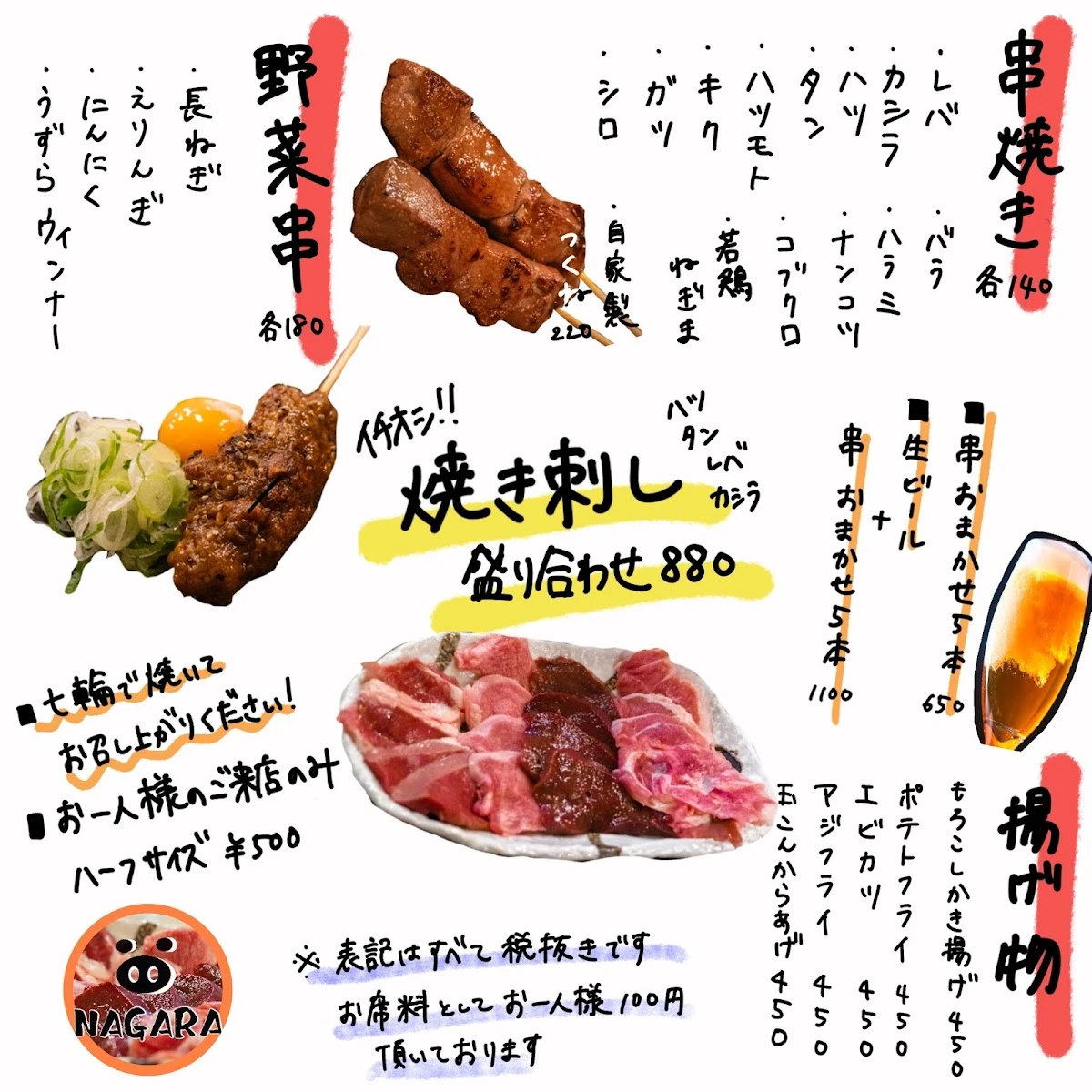 Yakiton Nagara NAGARA Menu photo 3